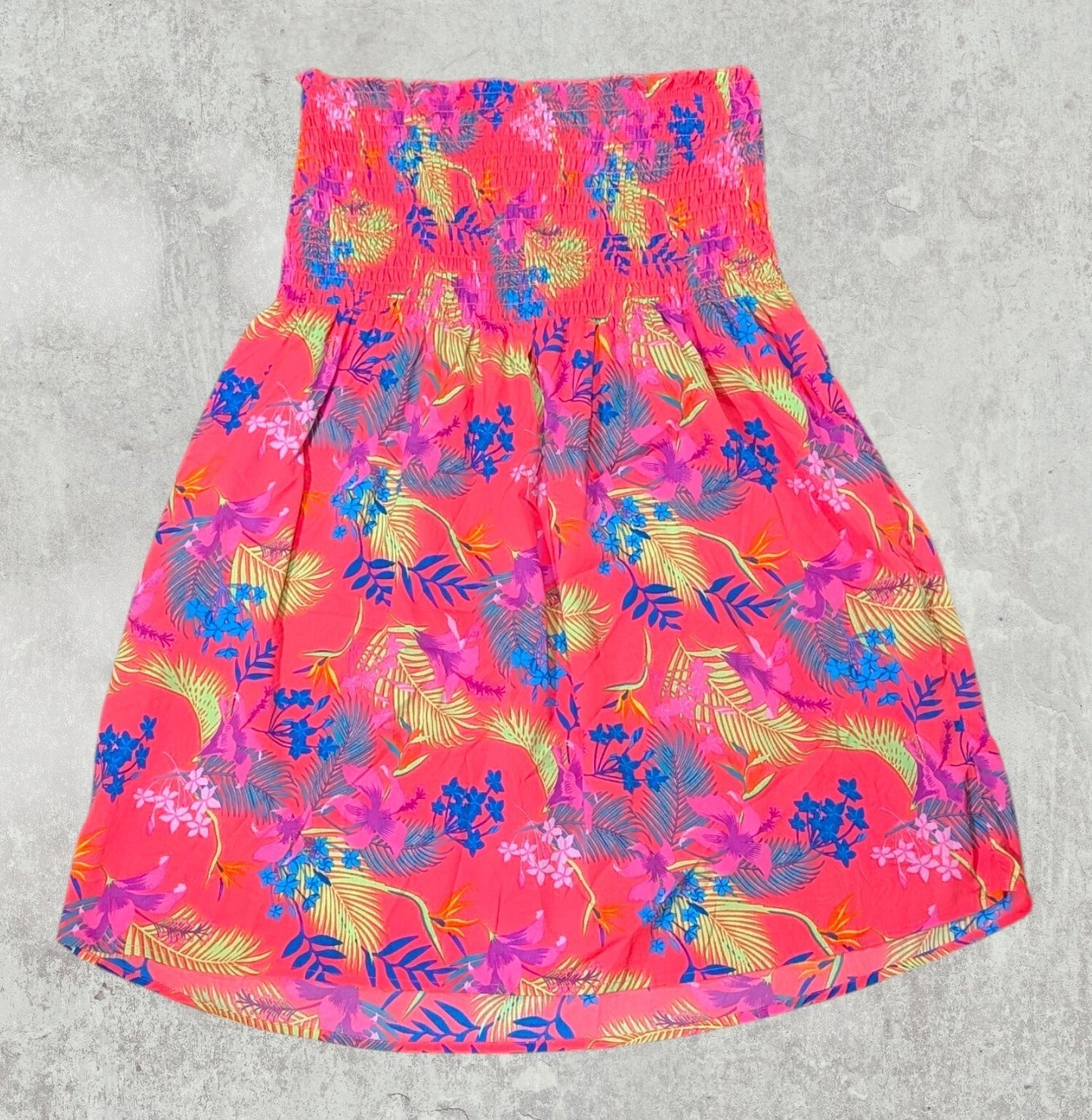 Pep & Co Women's Floral Dress - Pink - Size Large