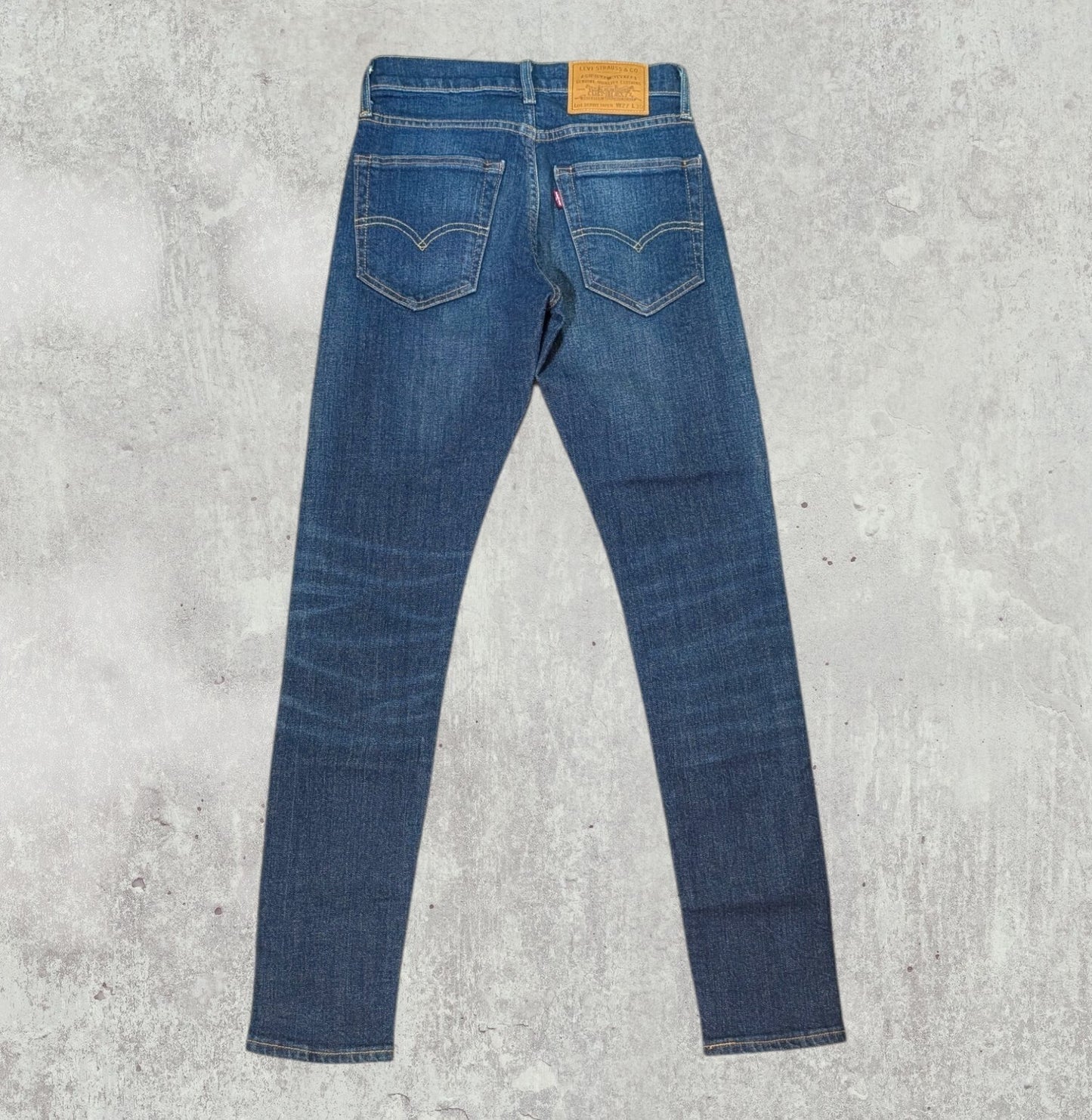 Levi's Men's Skinny Taper Jeans - Blue - Size 27W 30L