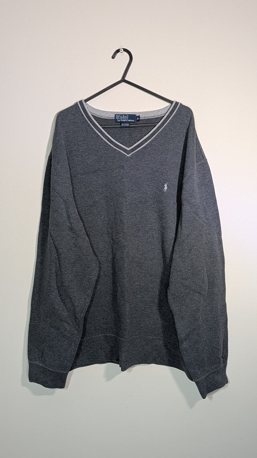Ralph Lauren Men's Sweatshirt Jumper - Grey - Size XL