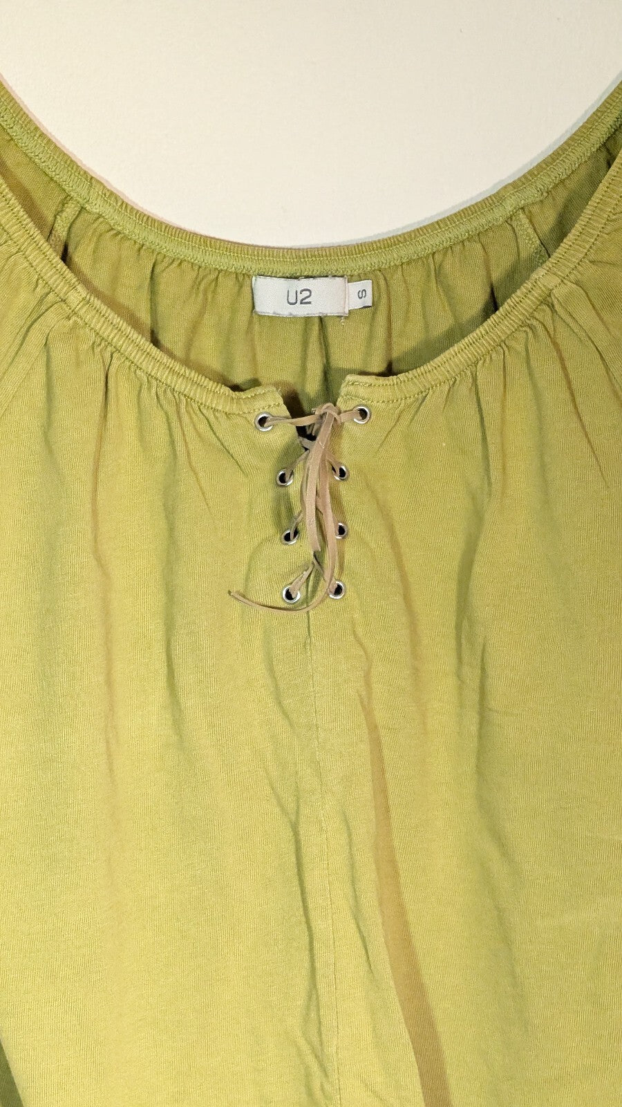 U2 Women's T Shirt - Green - Size Small