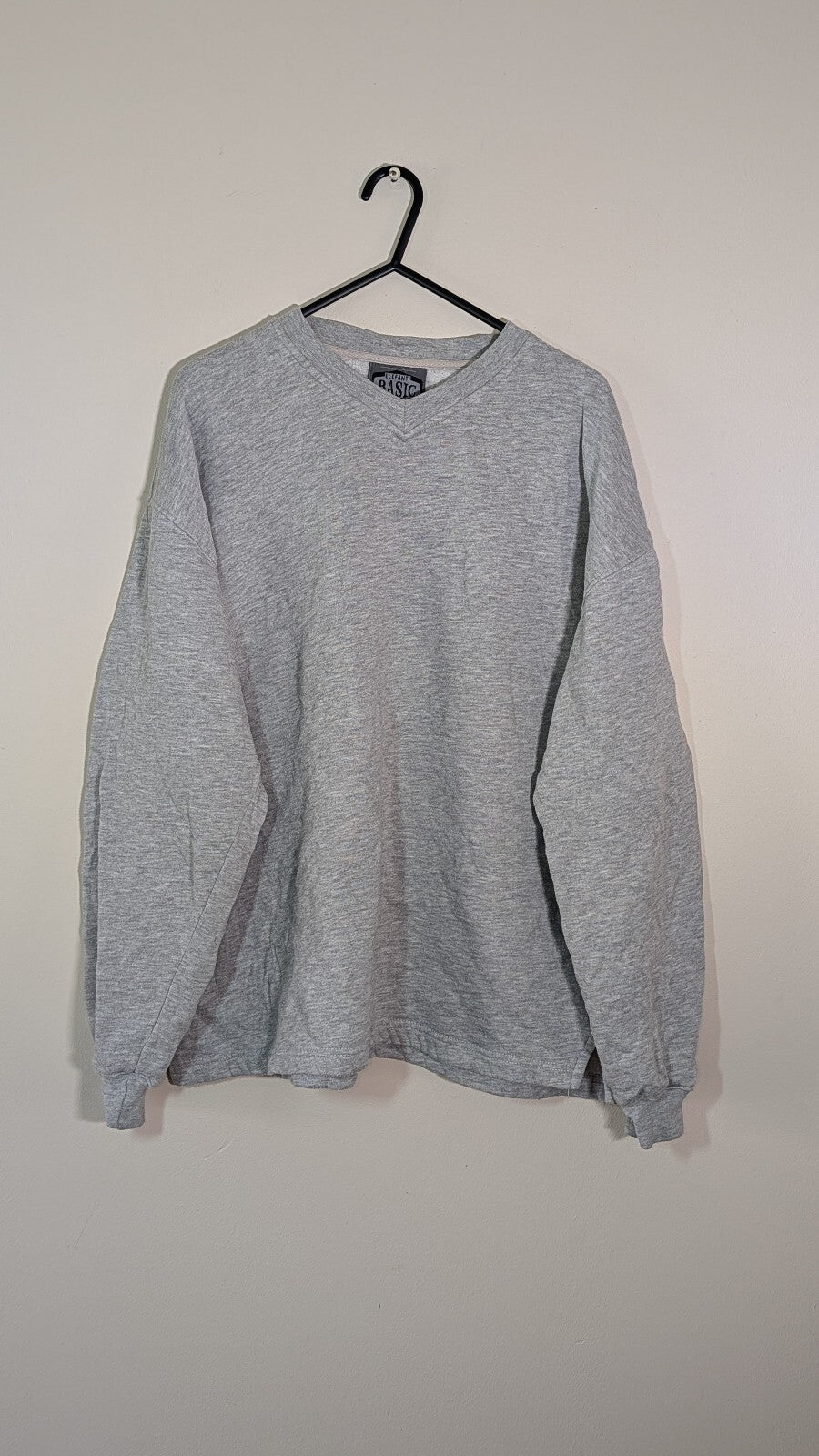 Elefanti Basic Women's Sweatshirt Jumper - Grey - Size Medium