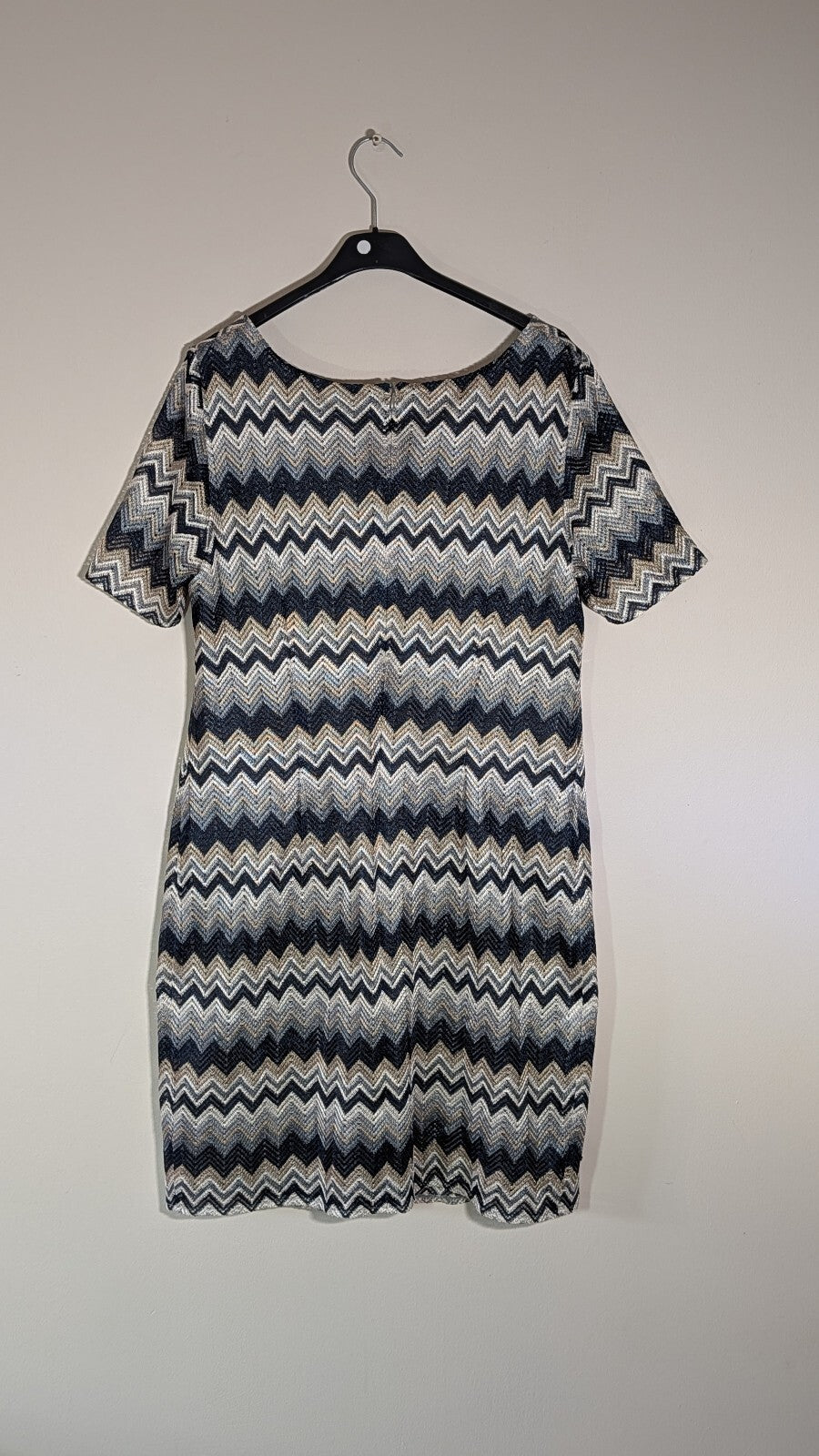 Taifun Women's Dress - Navy - Size 16