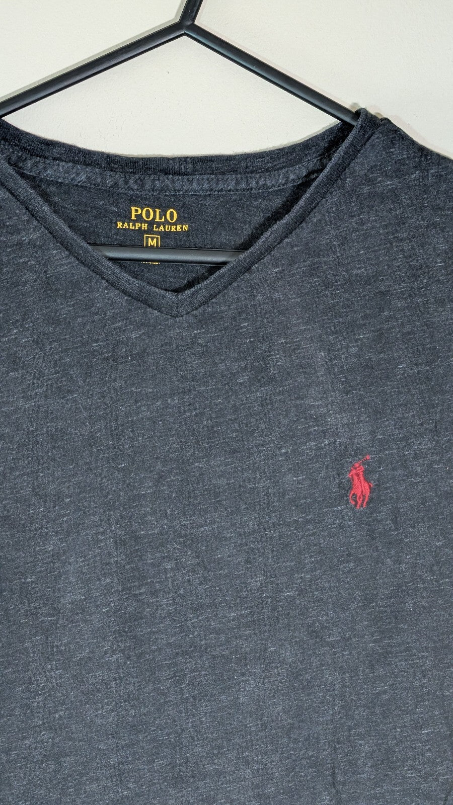 Ralph Lauren Men's T Shirt - Black - Size Medium