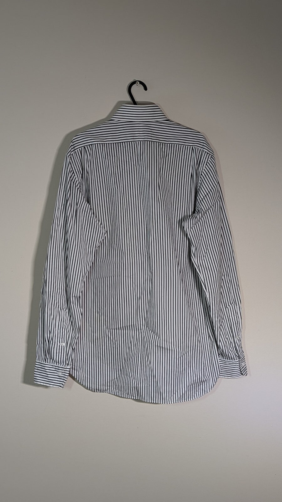 Ralph Lauren Men's Striped Shirt - Black - Size Medium