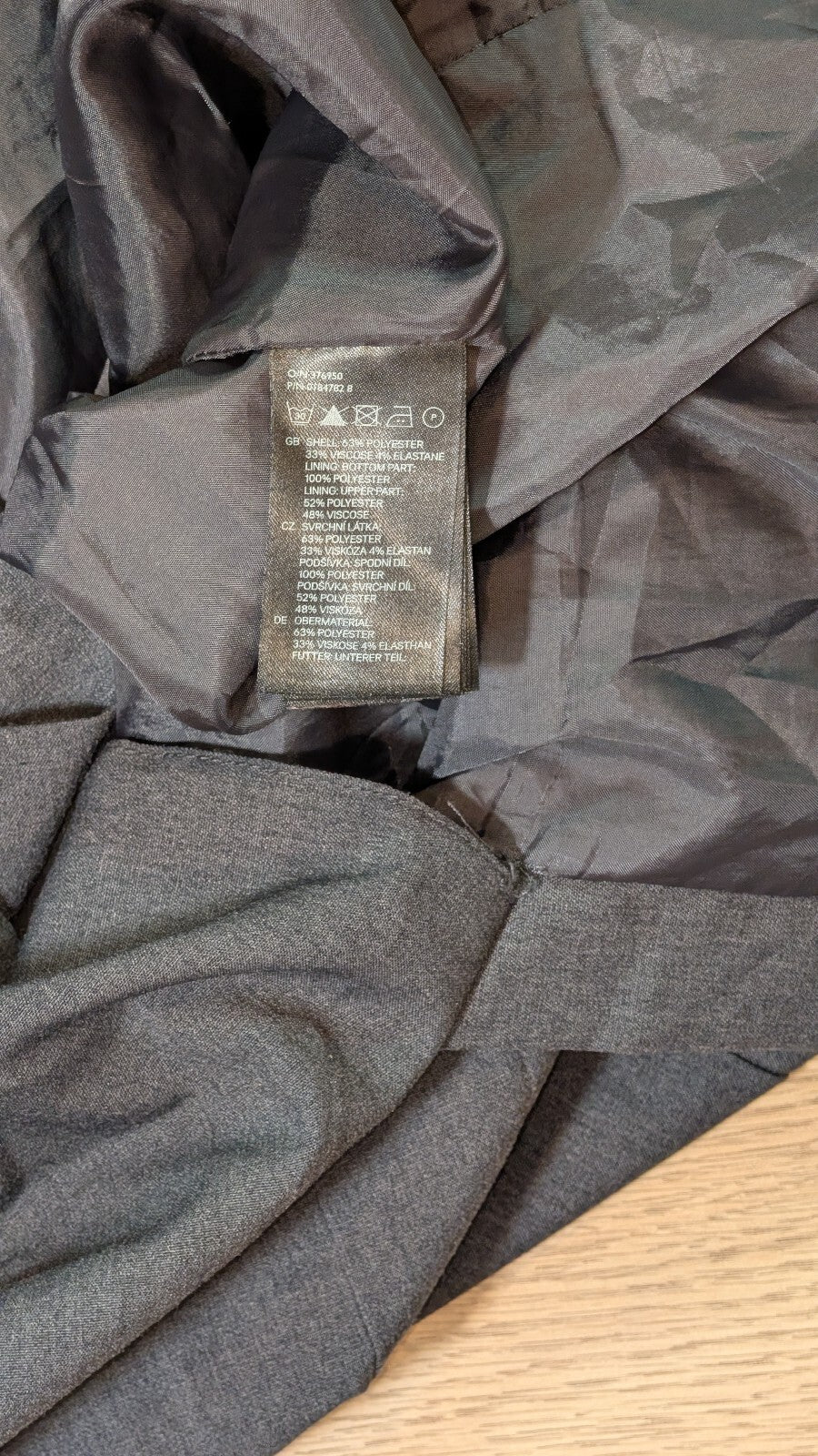 H&M Women's Dress - Grey - Size 12
