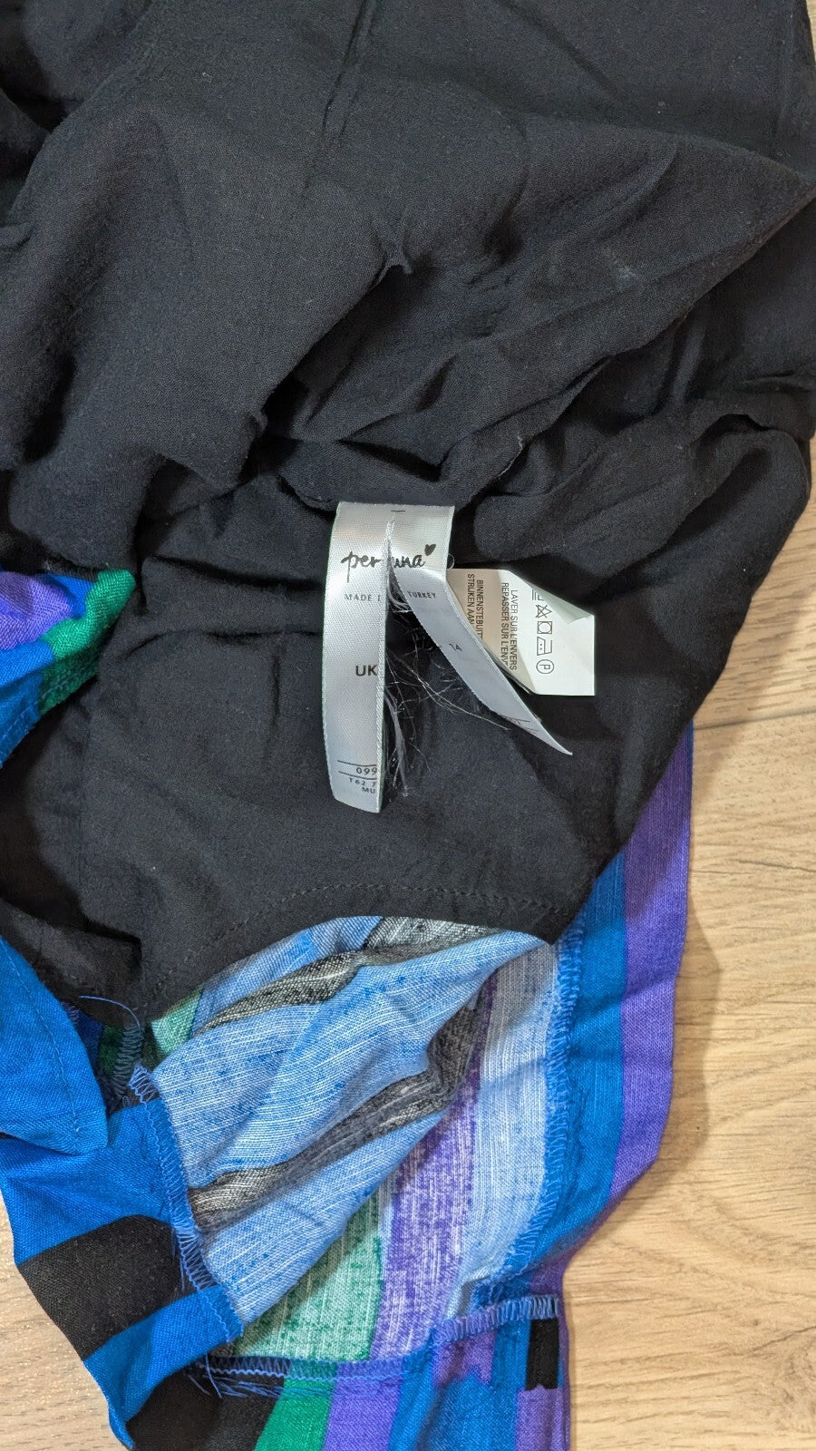 Per Una Women's Dress - Blue - Size 14