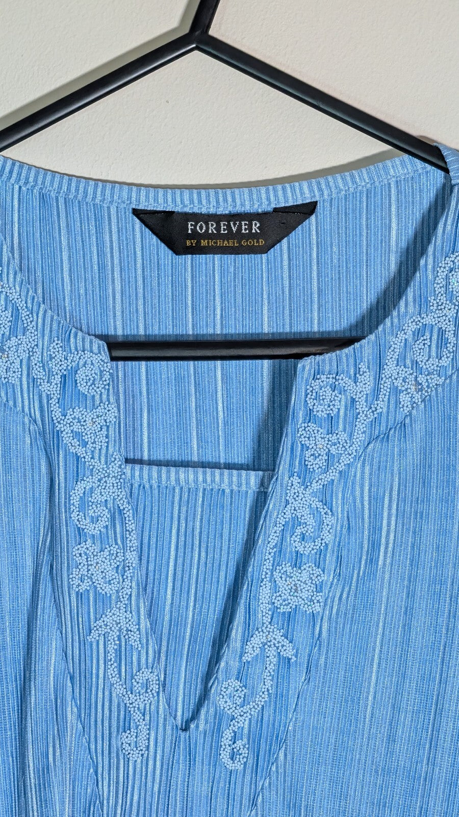 Forever Women's T Shirt - Blue - Size Small