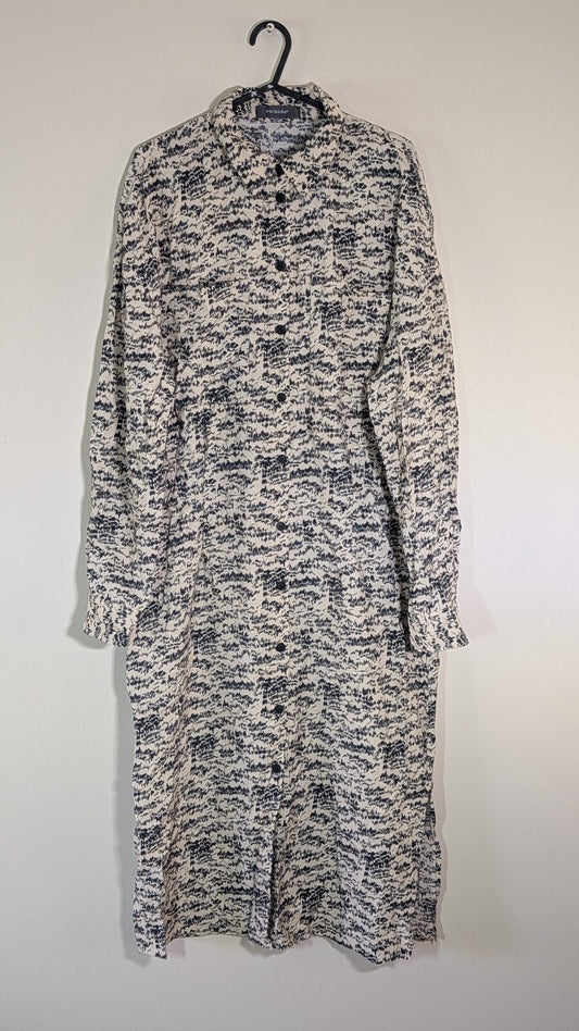 Primark Women's Dress - White - Size 8