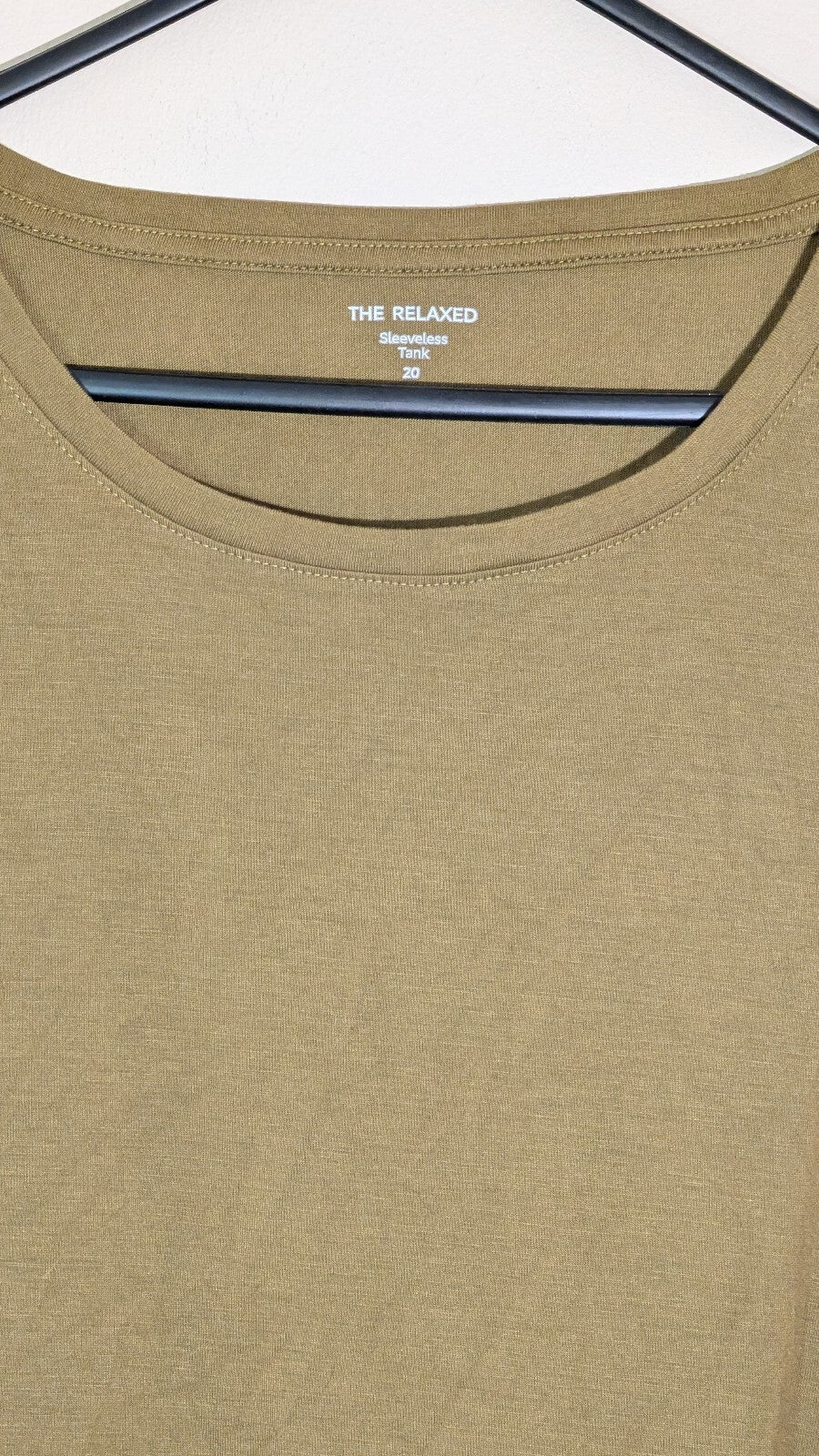 M&S Women's Vest Tank Top - Khaki - Size 20