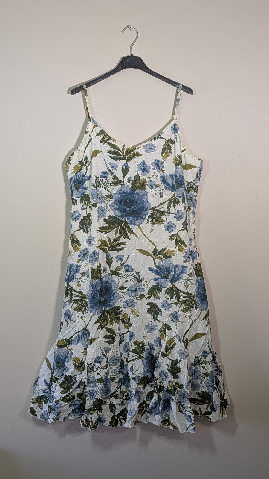 Per Una Women's Floral Dress - White - Size 18