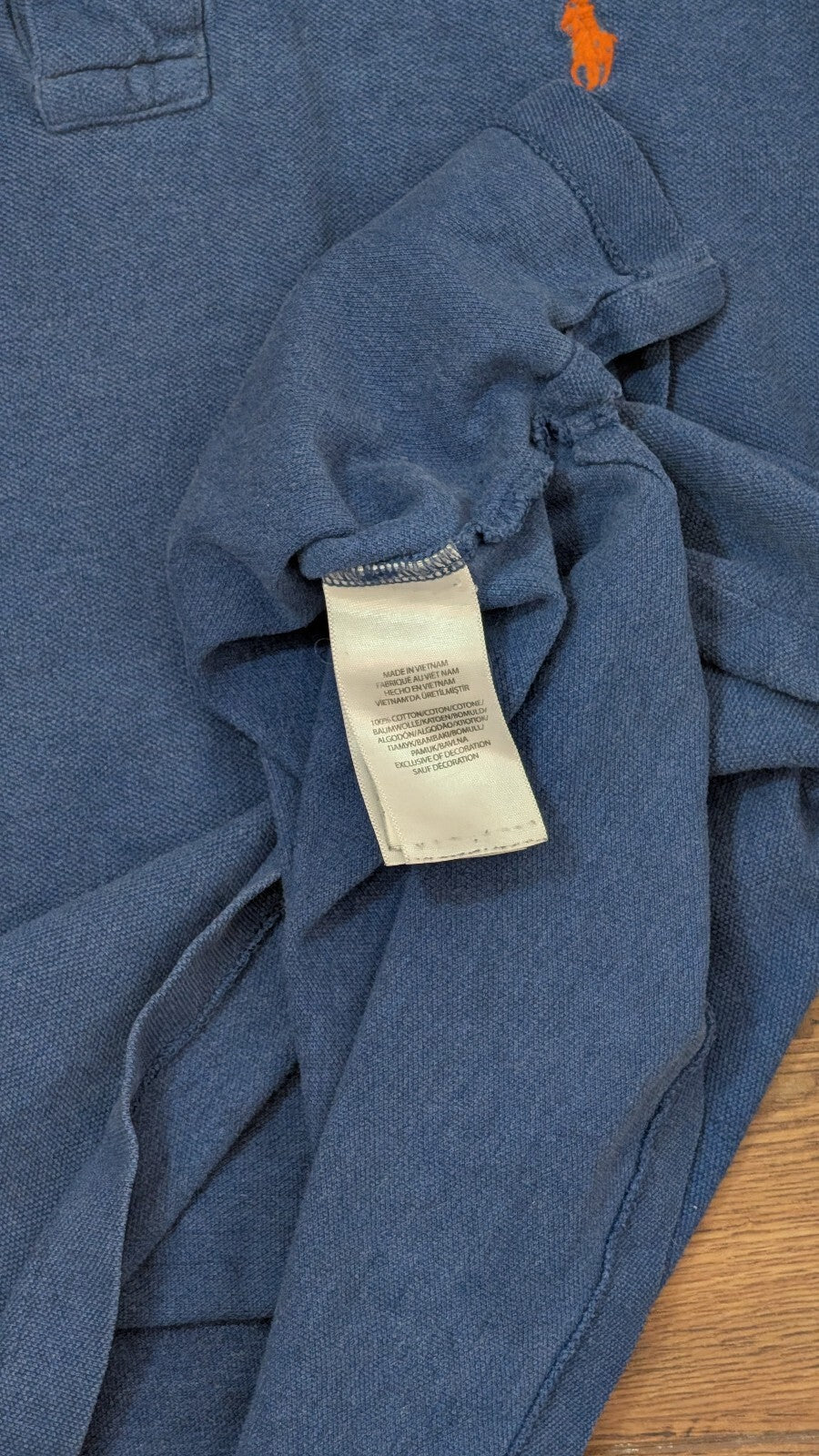 Ralph Lauren Men's Classic Fit Polo T Shirt - Blue - Size XL