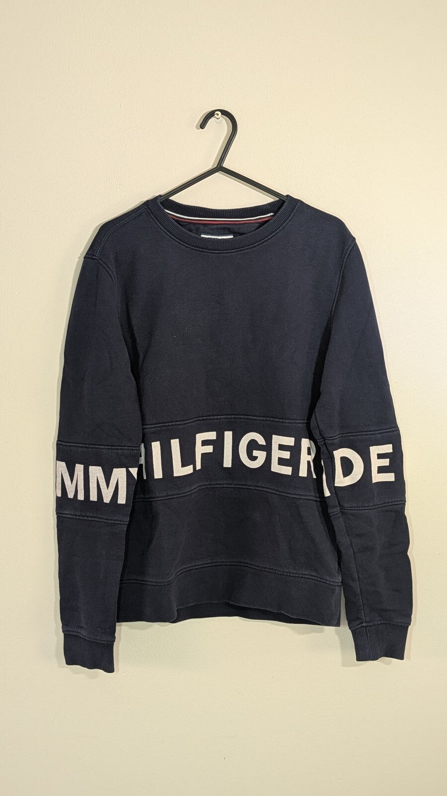 Tommy Hilfiger Men's Sweatshirt Jumper - Navy - Size XS