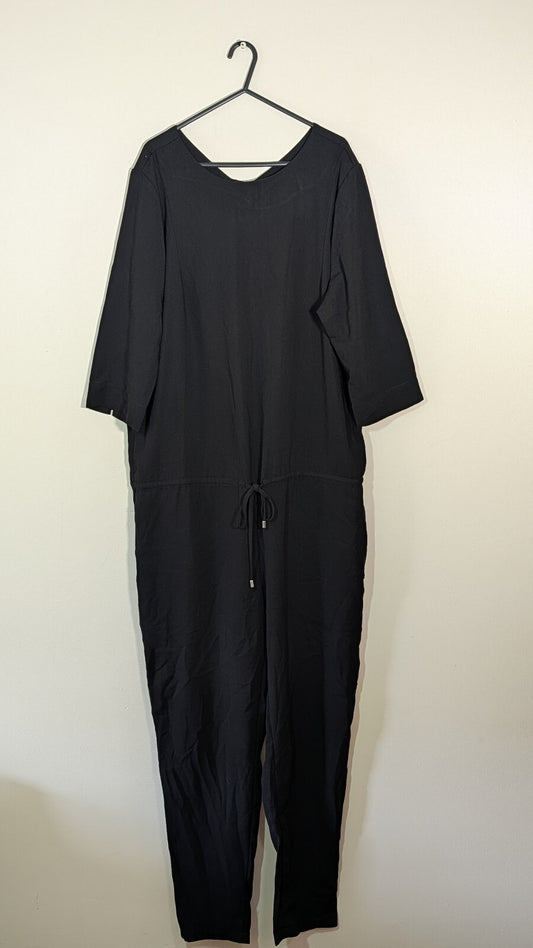 Blue Motion Women's Jumpsuit - Black - Size 16