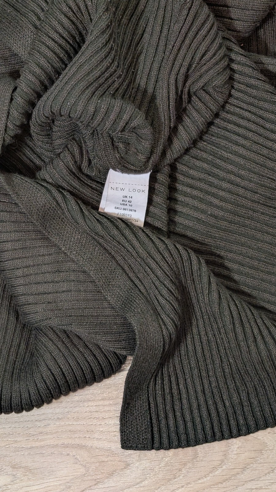 New Look Women's Dress - Green - Size 14