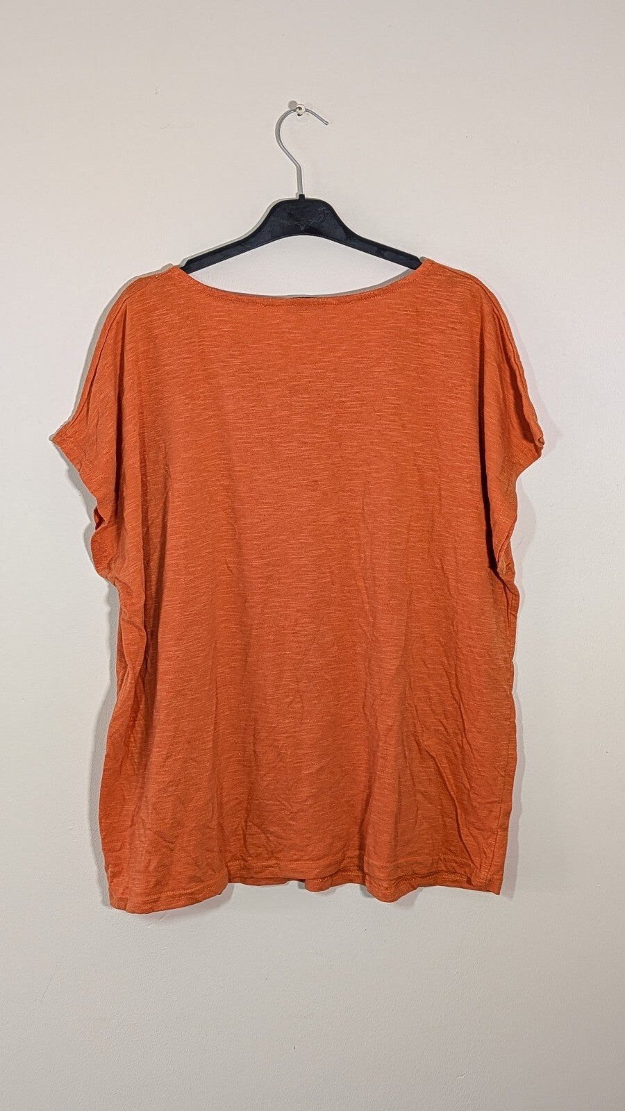 Bonmarche Women's T Shirt - Orange - Size 22