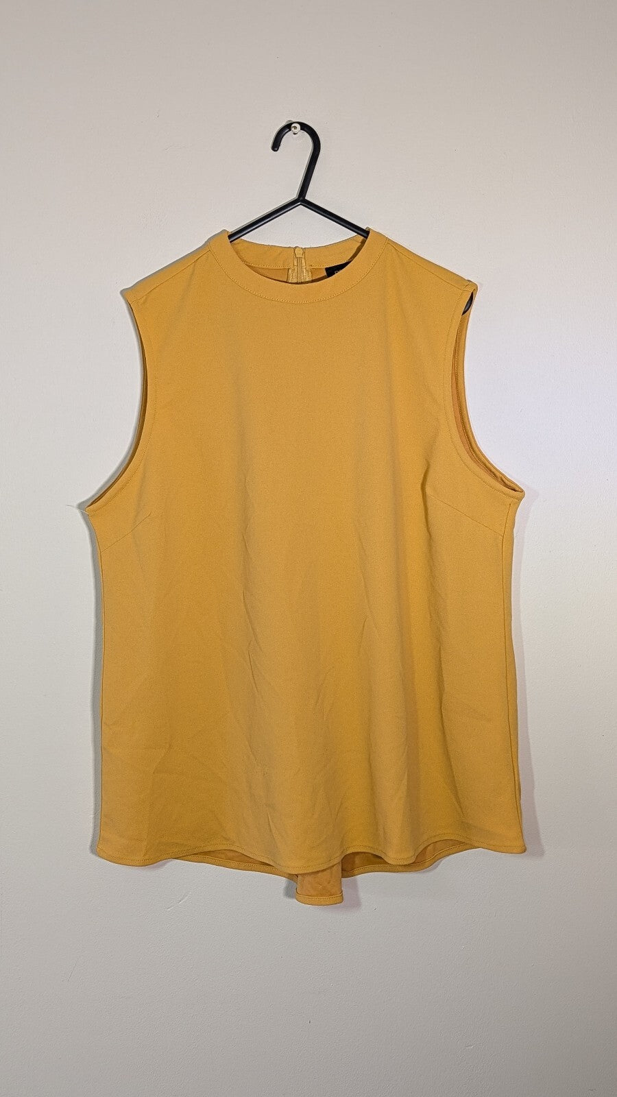 Next Women's Vest T Shirt - Yellow - Size 18