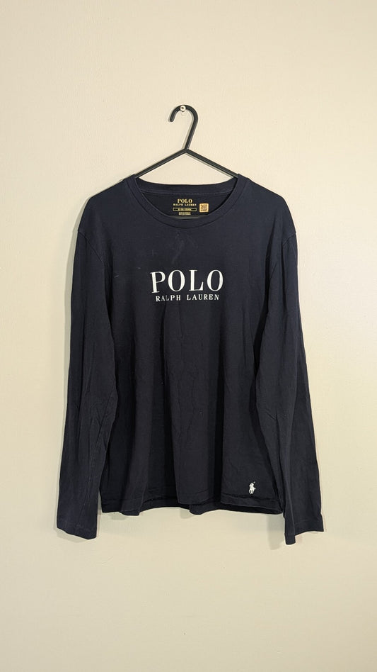 Ralph Lauren Men's T Shirt - Navy - Size Small