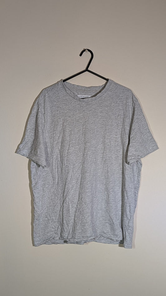 Primark Women's T Shirt - Grey - Size Large