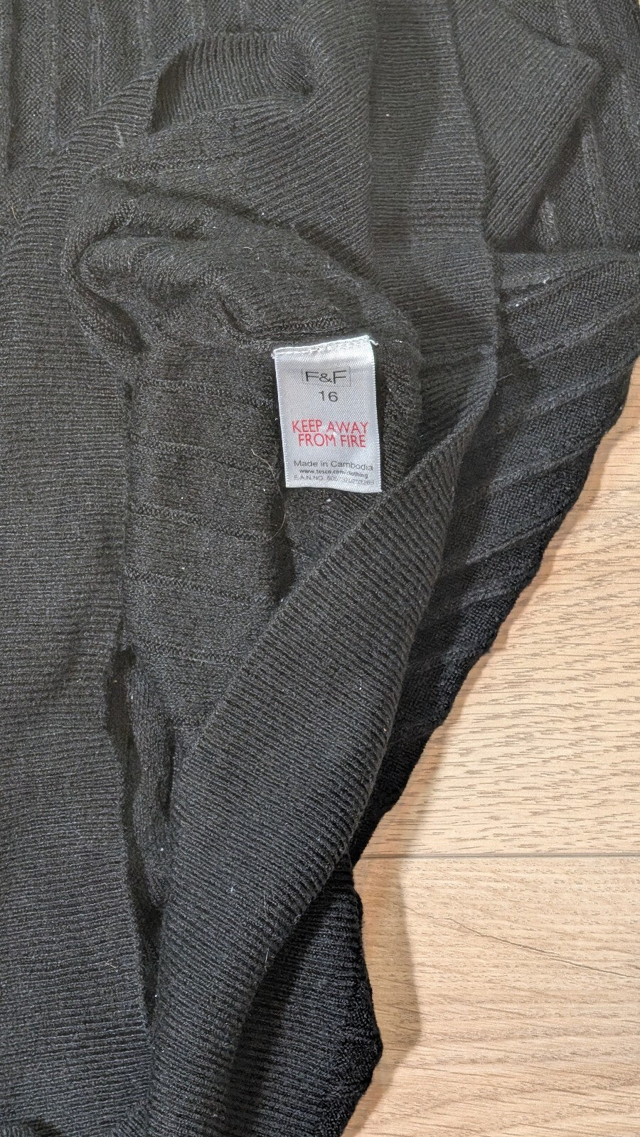 F&F Women's Dress - Black - Size 16
