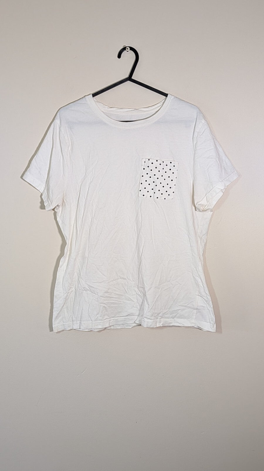 Primark Women's T Shirt - White - Size Medium