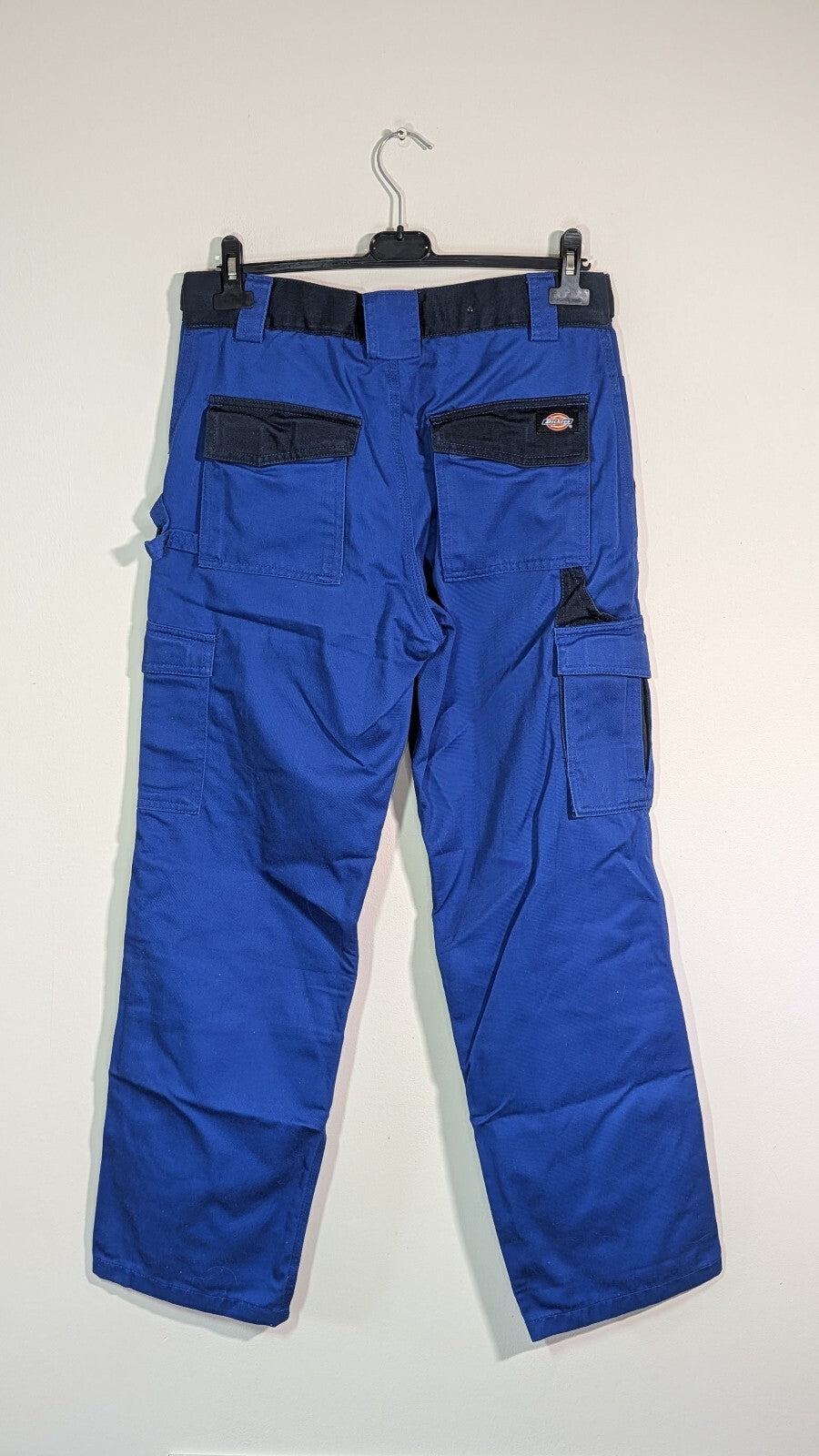 Dickies Men's Work Trousers - Blue - Size 32W 30L