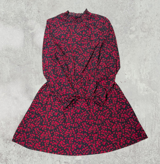 New Look Women's Floral Dress - Black - Size 10