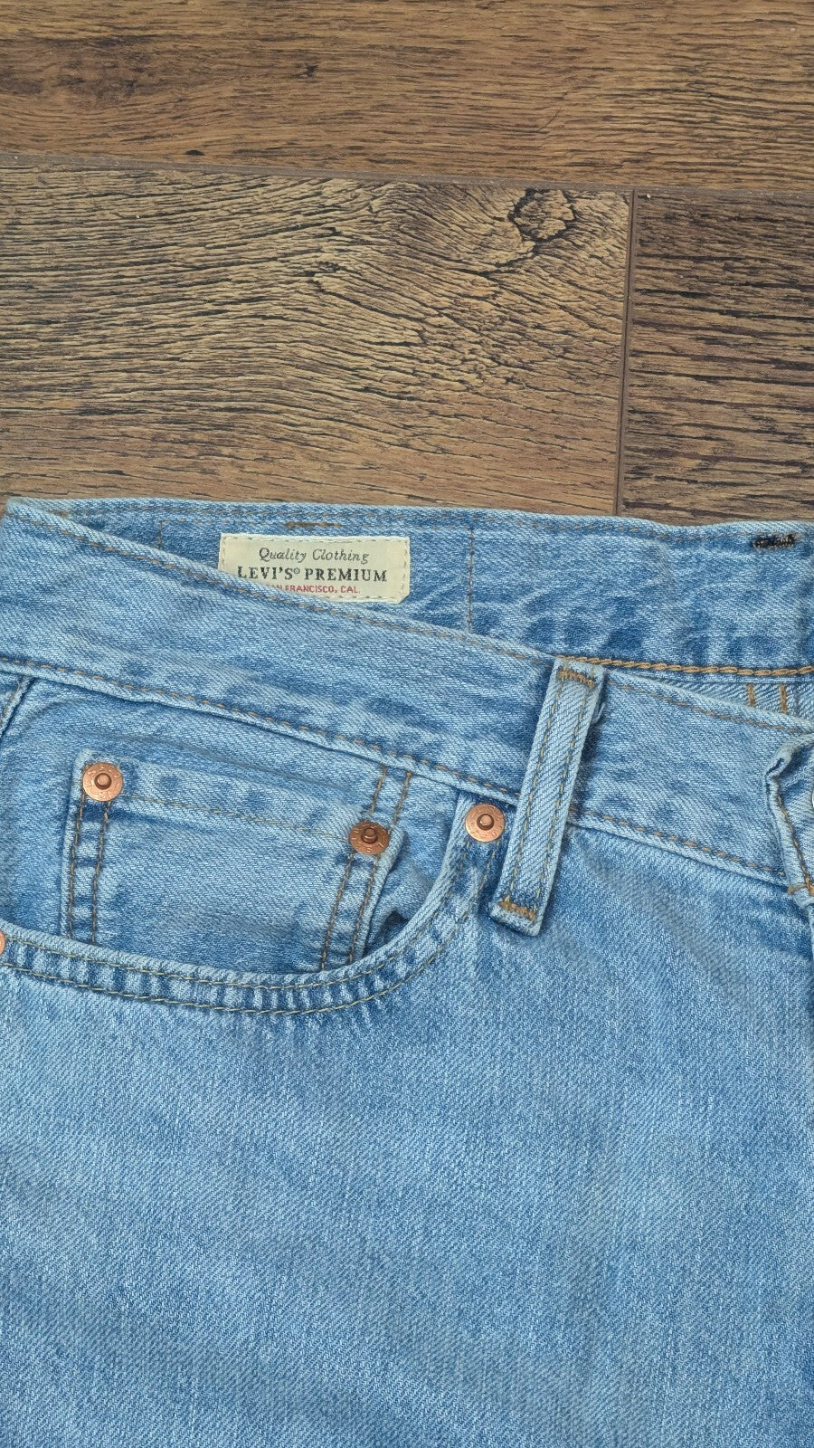Levi's Men's 568 Loose Straight Jeans - Blue - Size 29W 32L
