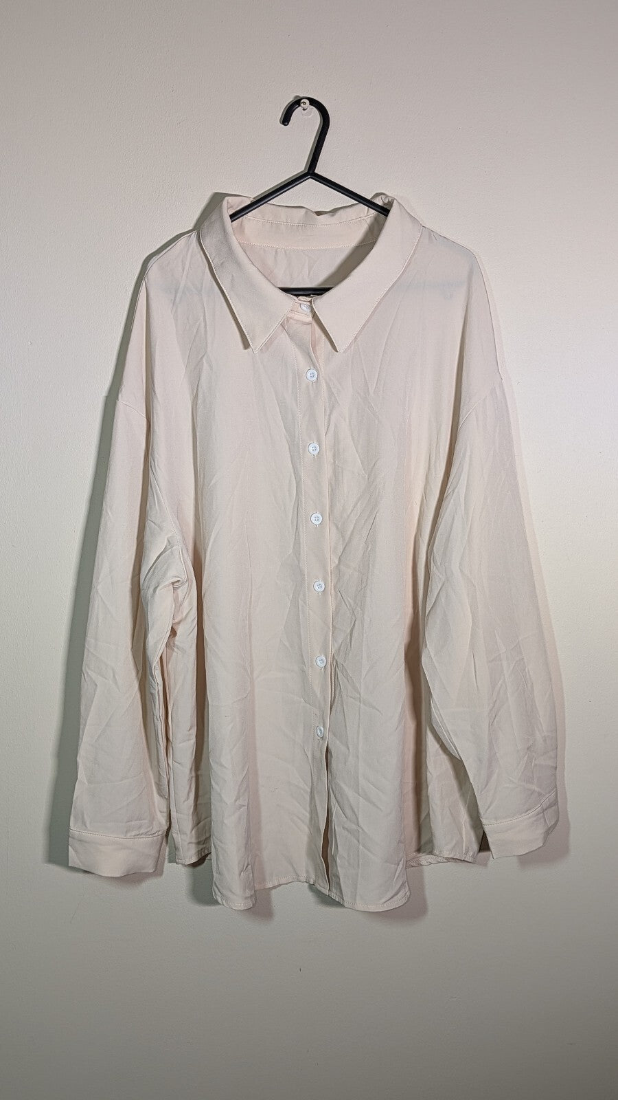 Shein Women's Shirt - Beige - Size XXL