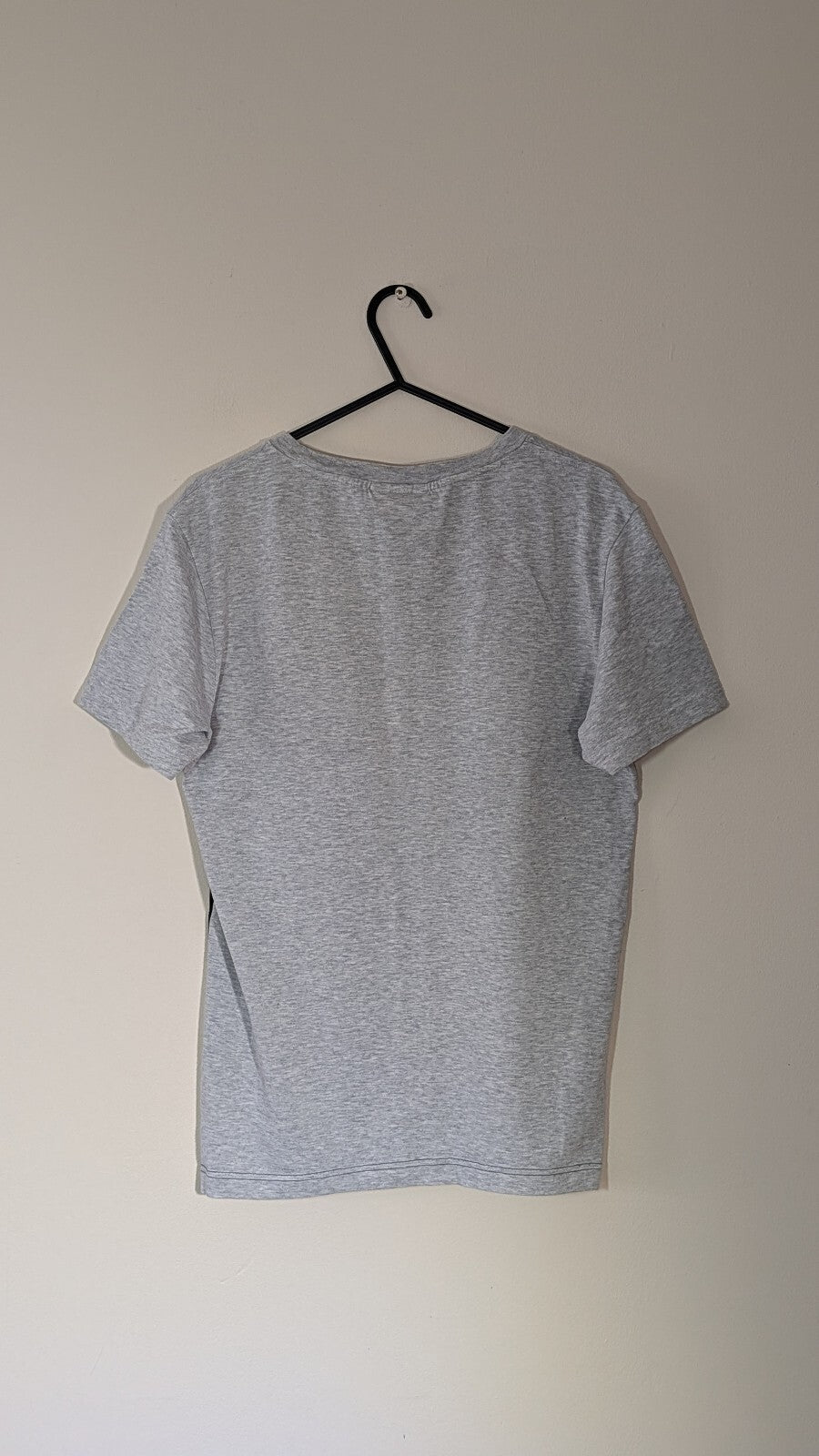 Lacoste Men's T Shirt - Grey - Size 2 / XS