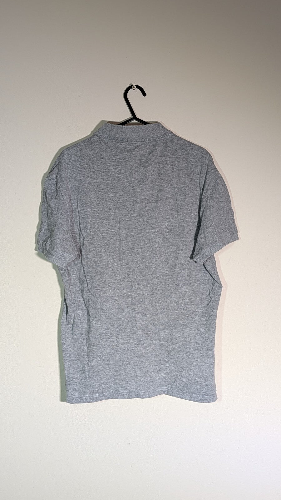 Lacoste Men's Slim Fit Polo T Shirt - Grey - Size 5 / Large