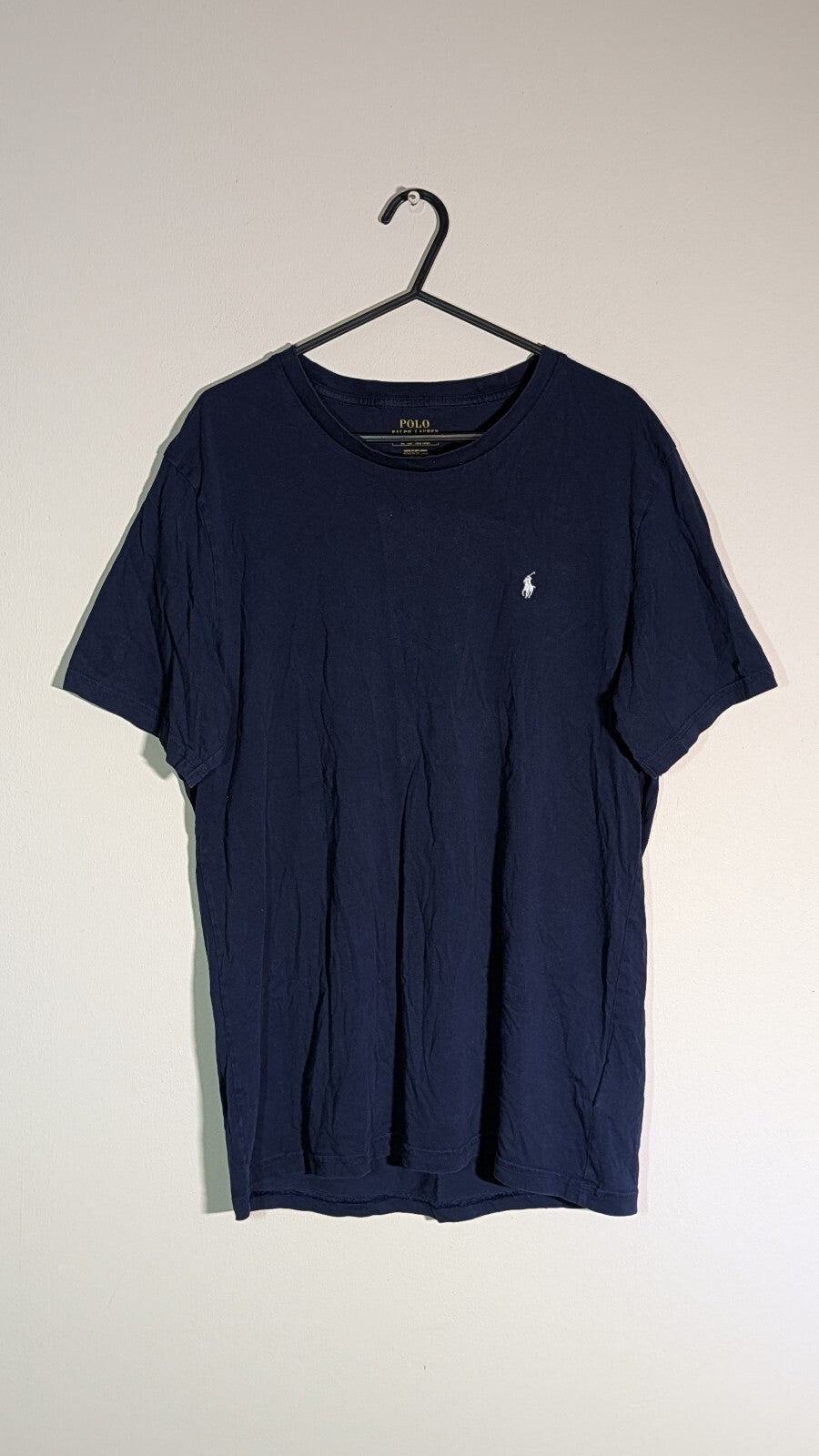 Ralph Lauren Men's T Shirt - Navy - Size XL