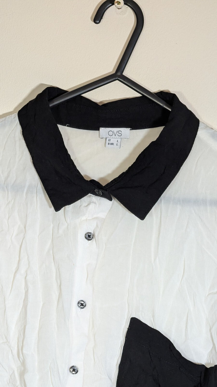 OVS Women's Shirt - White - Size Large