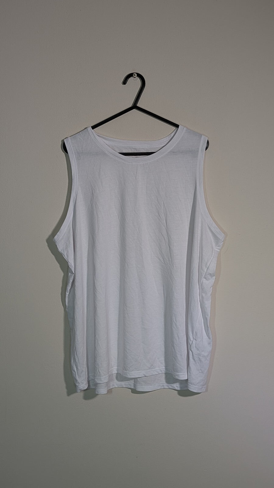 M&S Women's Vest T Shirt - White - Size 18