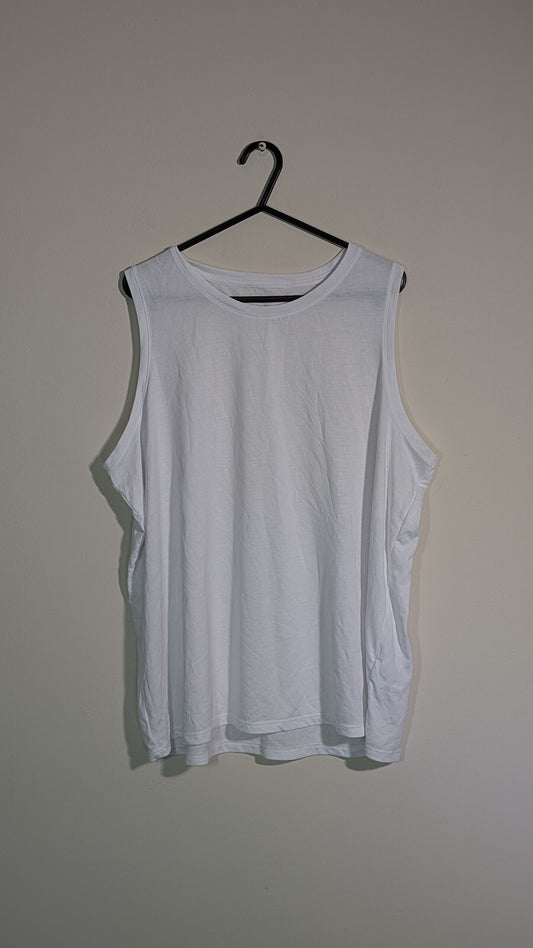 M&S Women's Vest T Shirt - White - Size 18