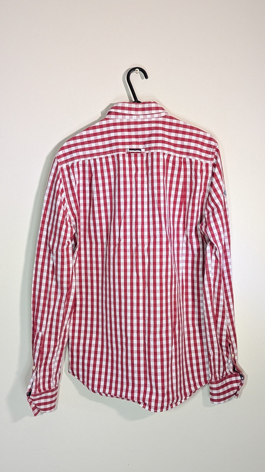 Superdry Men's Check Shirt - Red - Size Small