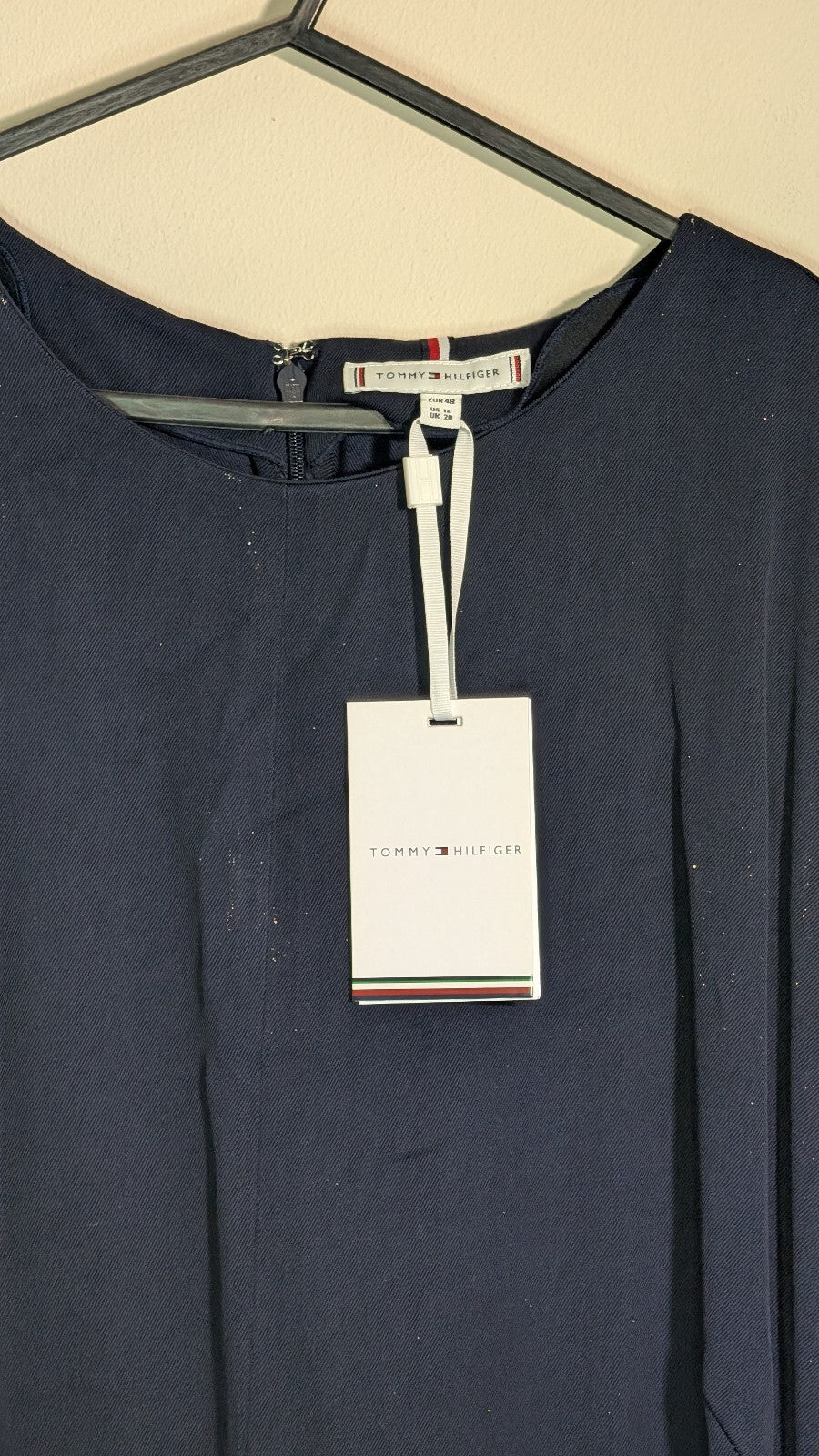 Tommy Hilfiger Women's Dress - Navy - Size 20