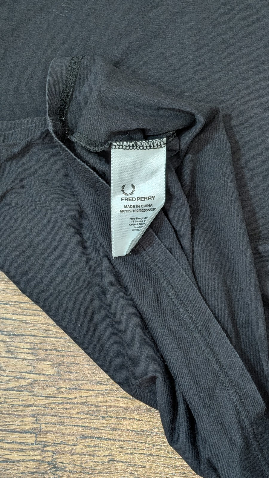 Fred Perry Men's T Shirt - Navy - Size Large
