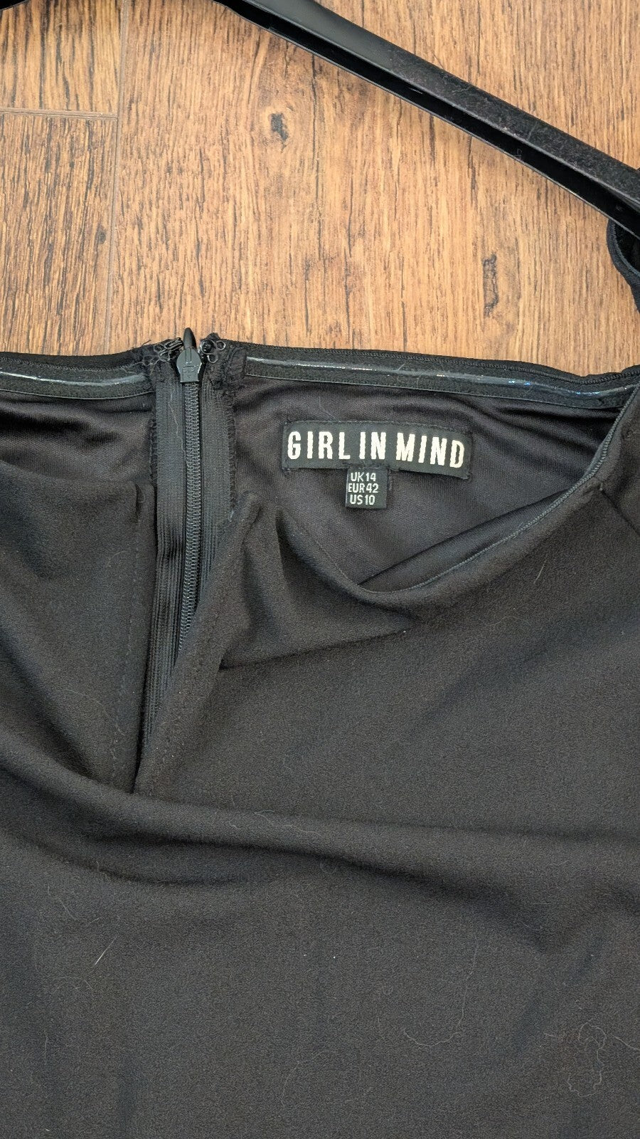 Girl In Mind Women's Dress - Black - Size 14