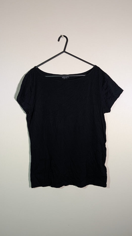 Dorothy Perkins Women's T Shirt - Black - Size 16