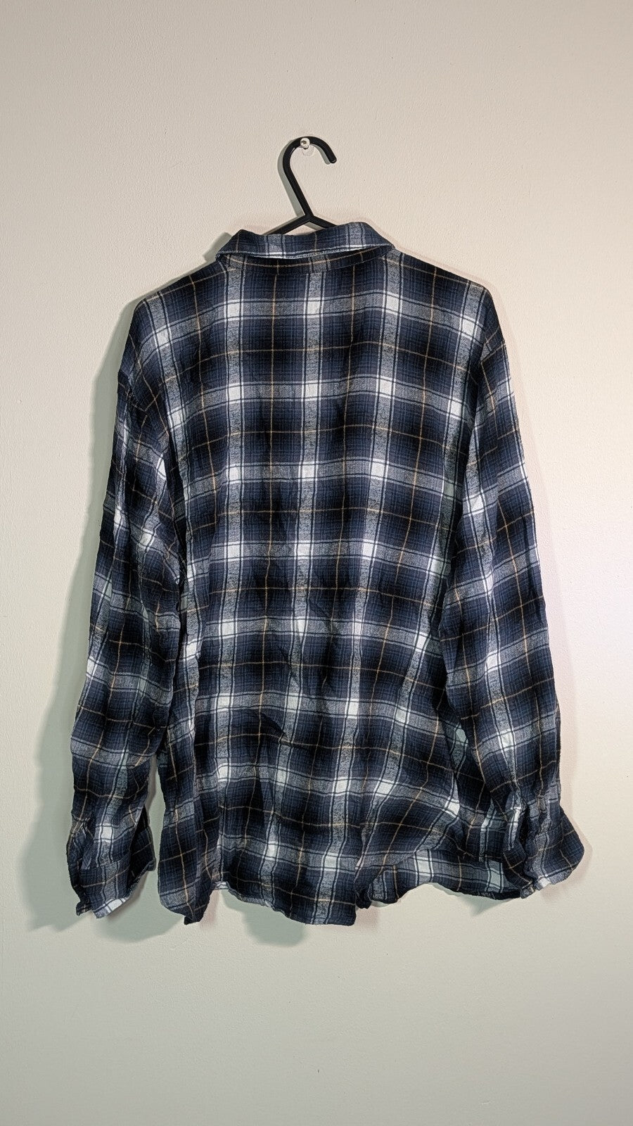 Primark Women's Check Shirt - Blue - Size Medium