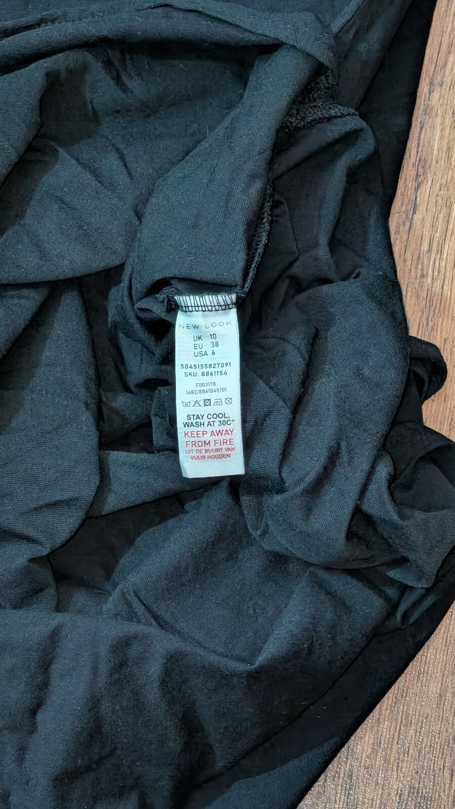 New Look Women's Dress - Black - Size 10