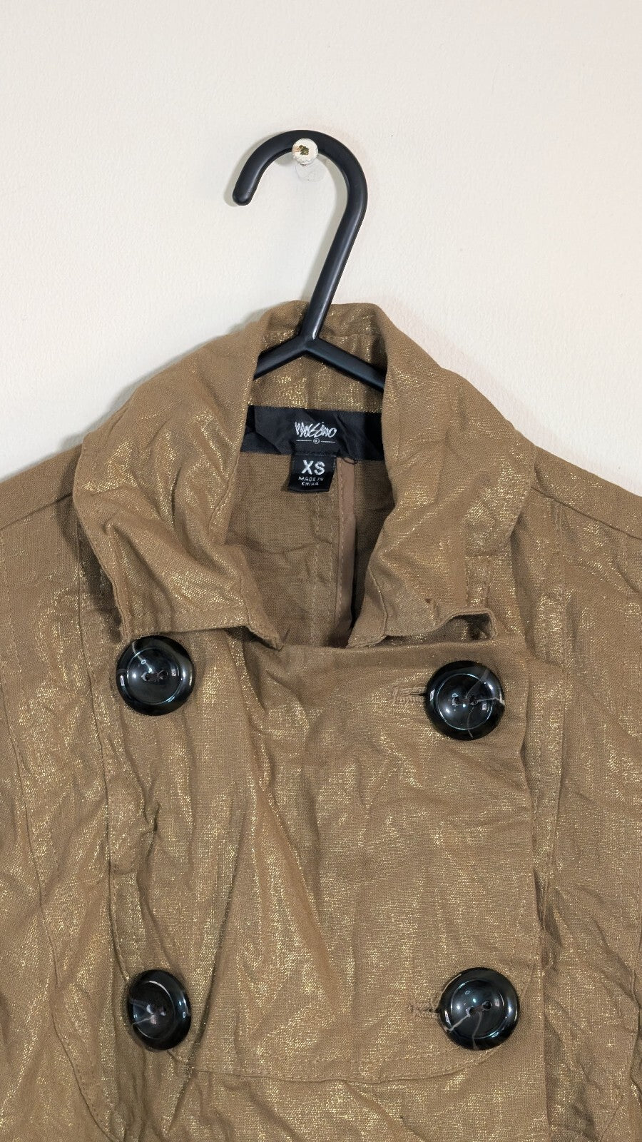 Mossimo Women's Jacket - Brown - Size XS