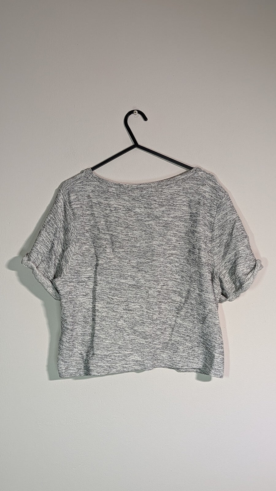 H&M Women's T Shirt - Grey - Size Medium
