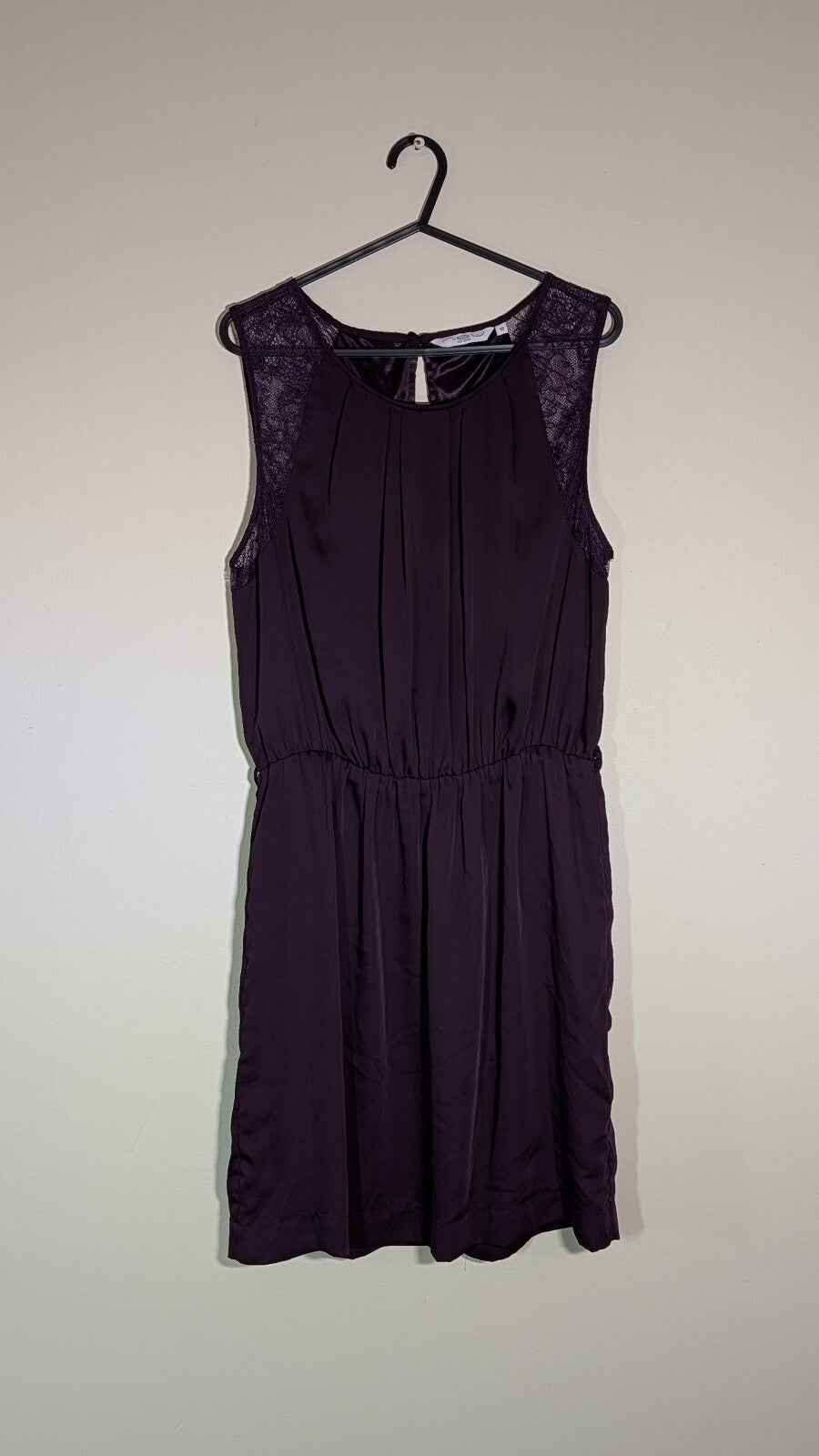 New Look Women's Dress - Burgundy - Size 12