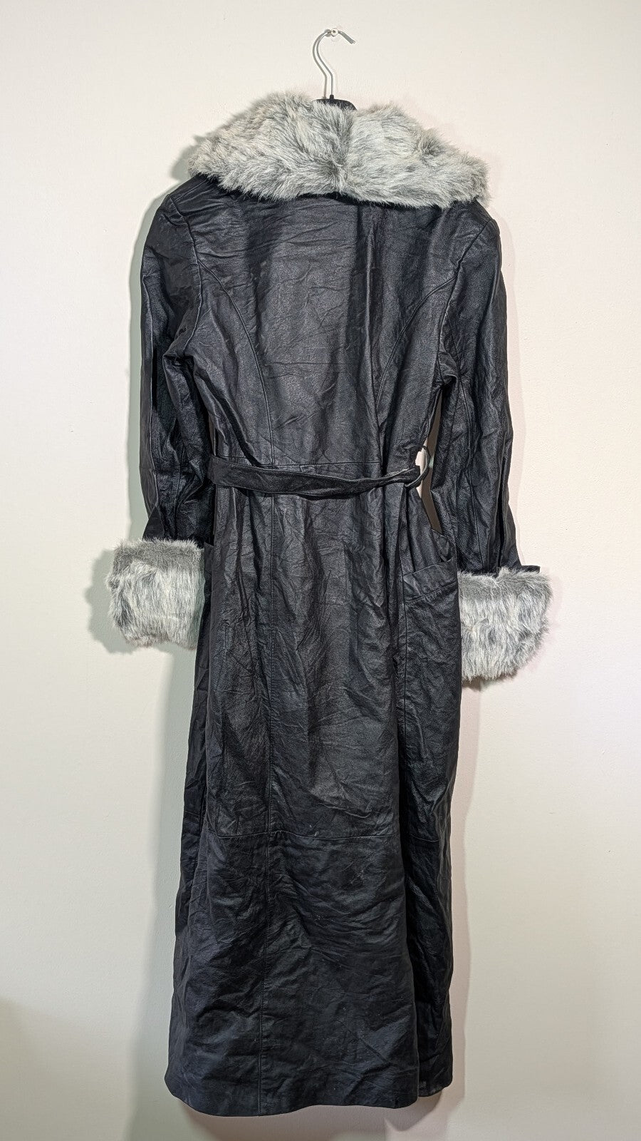 Newport News Women's Leather Jacket - Black - Size Small