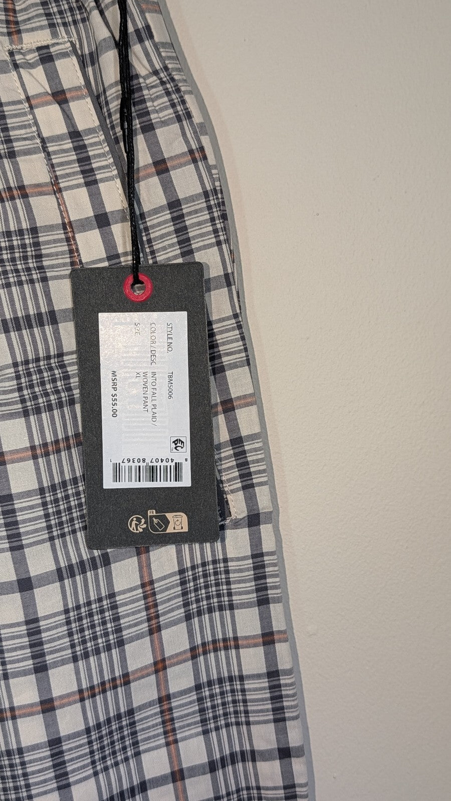Ted Baker Men's Loungewear Trousers - White - Size XL