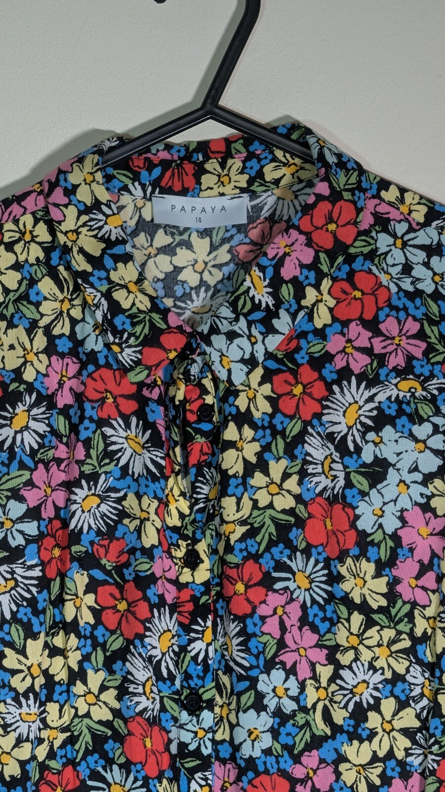 Papaya Women's Floral Dress - Multicoloured - Size 14