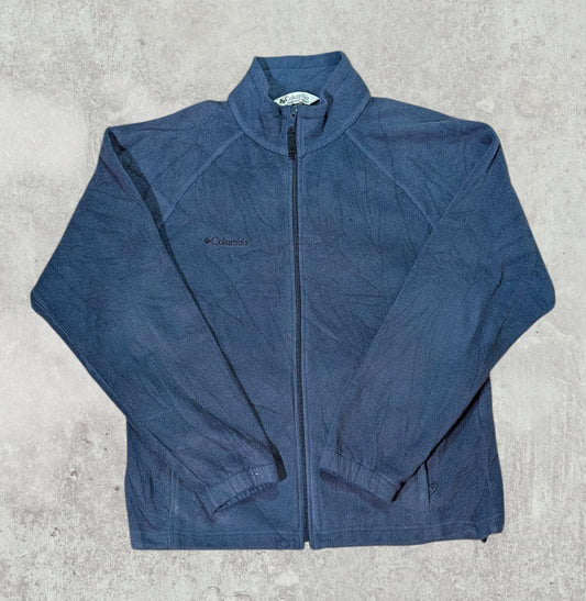 Columbia Men's Fleece Jacket - Navy - Size Large