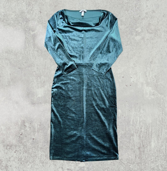 H&M Women's Dress - Green - Size Small