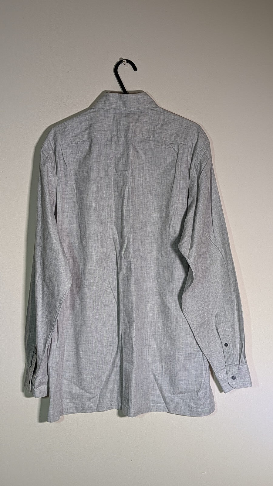 Lacoste Men's Shirt - Grey - Size 40 / Medium